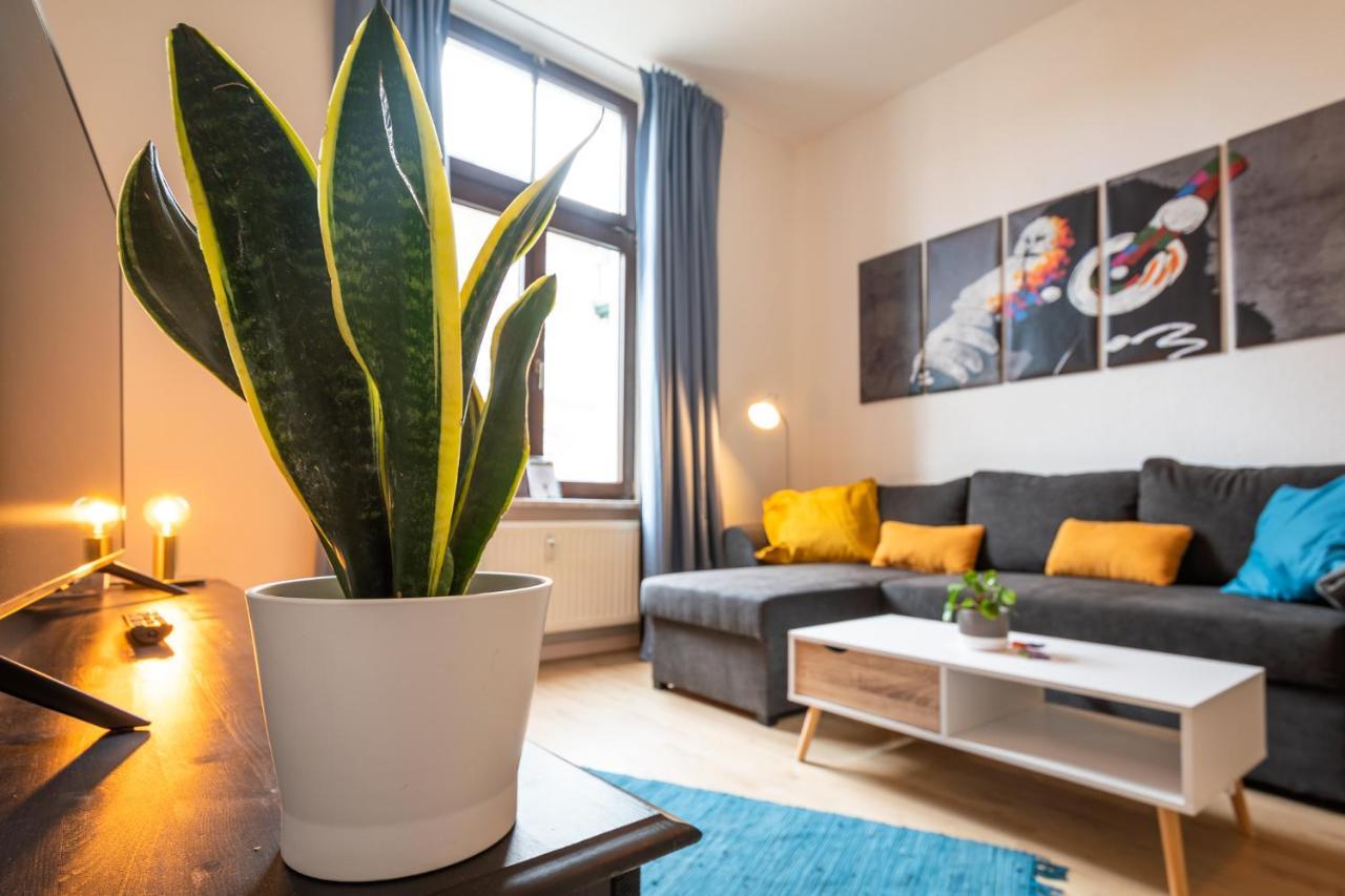 Blue Chili 18 Zentrales City-Apartment Am Hasselbachplatz, 4 Personen 마그데부르크 외부 사진