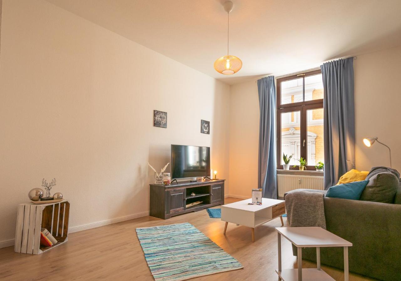 Blue Chili 18 Zentrales City-Apartment Am Hasselbachplatz, 4 Personen 마그데부르크 외부 사진