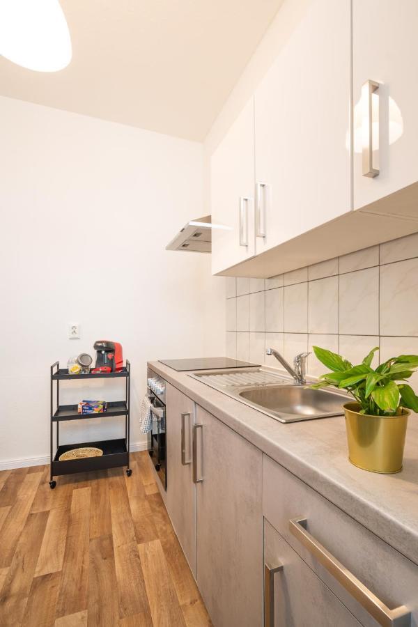 Blue Chili 18 Zentrales City-Apartment Am Hasselbachplatz, 4 Personen 마그데부르크 외부 사진