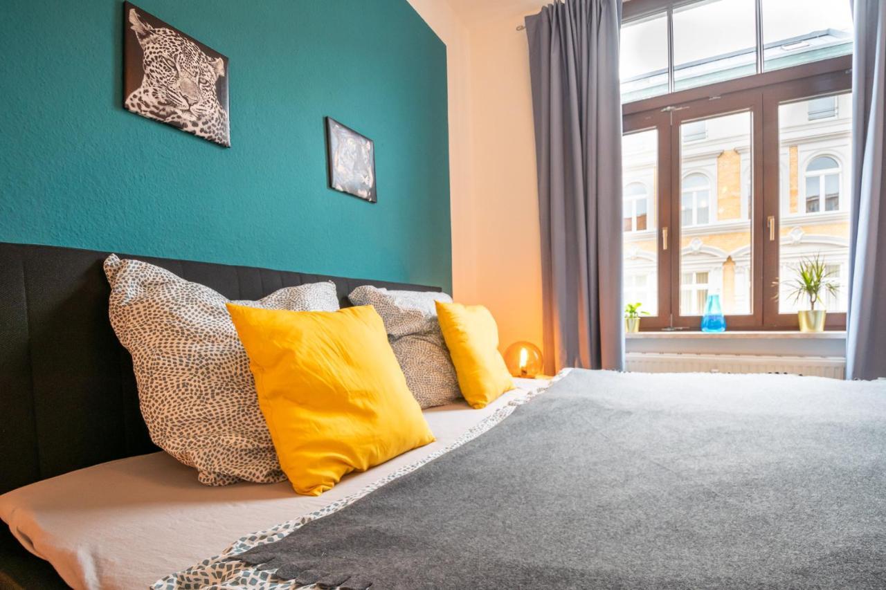 Blue Chili 18 Zentrales City-Apartment Am Hasselbachplatz, 4 Personen 마그데부르크 외부 사진