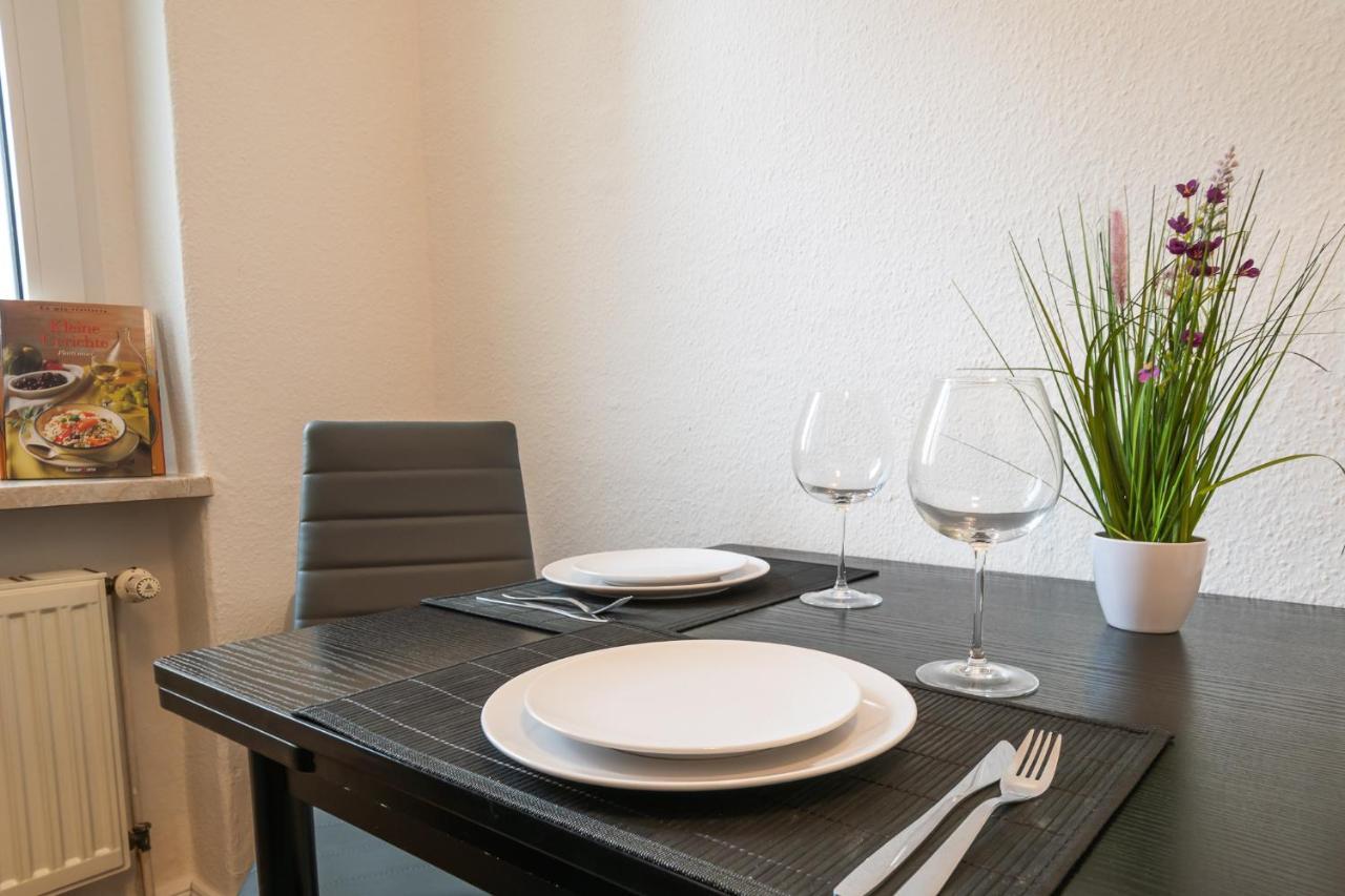 Blue Chili 18 Zentrales City-Apartment Am Hasselbachplatz, 4 Personen 마그데부르크 외부 사진