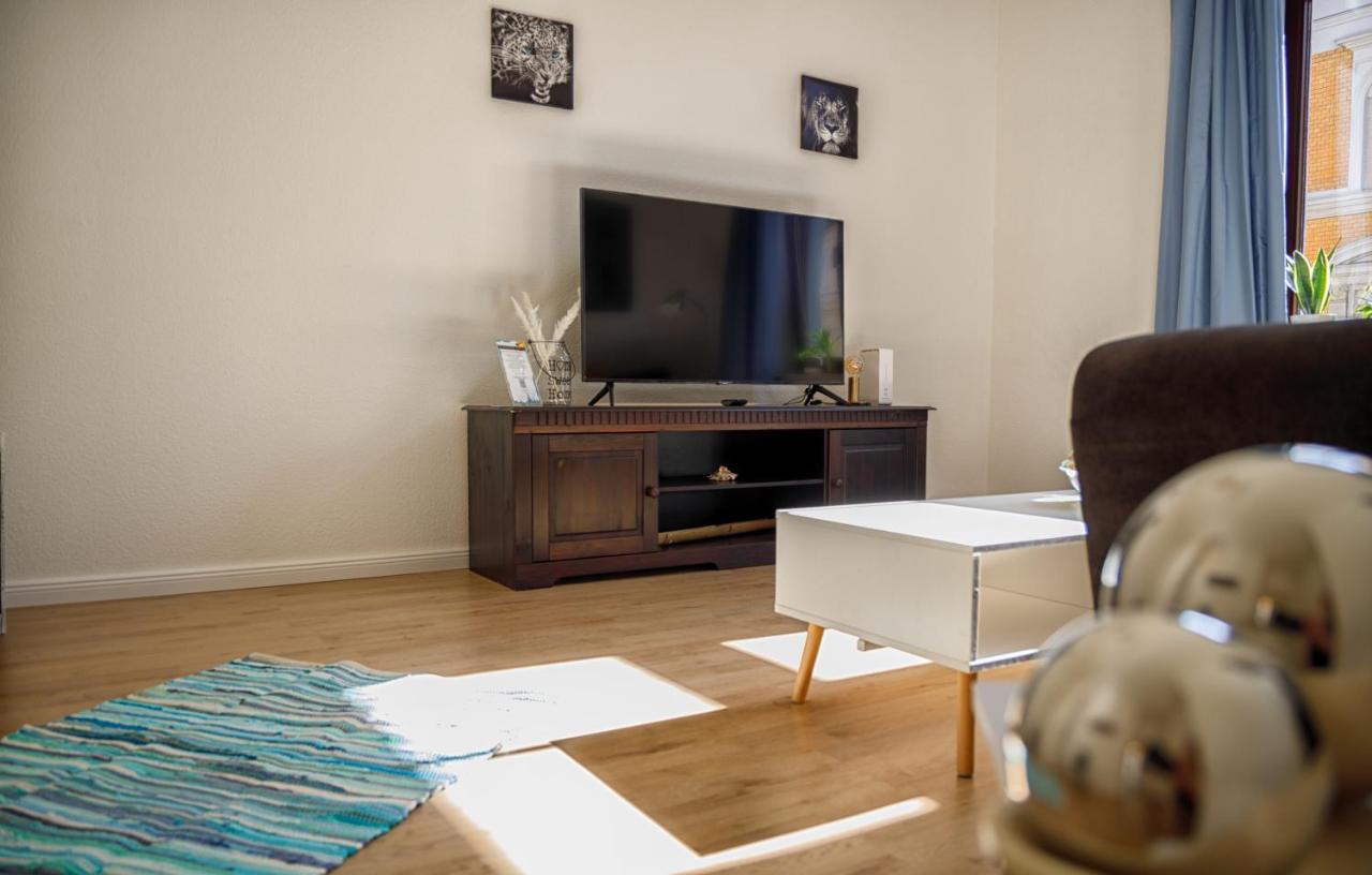 Blue Chili 18 Zentrales City-Apartment Am Hasselbachplatz, 4 Personen 마그데부르크 외부 사진